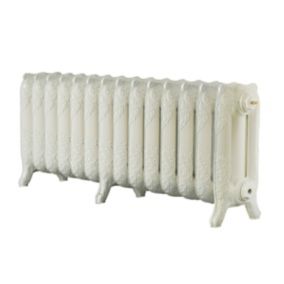 Arroll Montmartre Cream 3 Column Radiator, (W)1154mm x (H)470mm