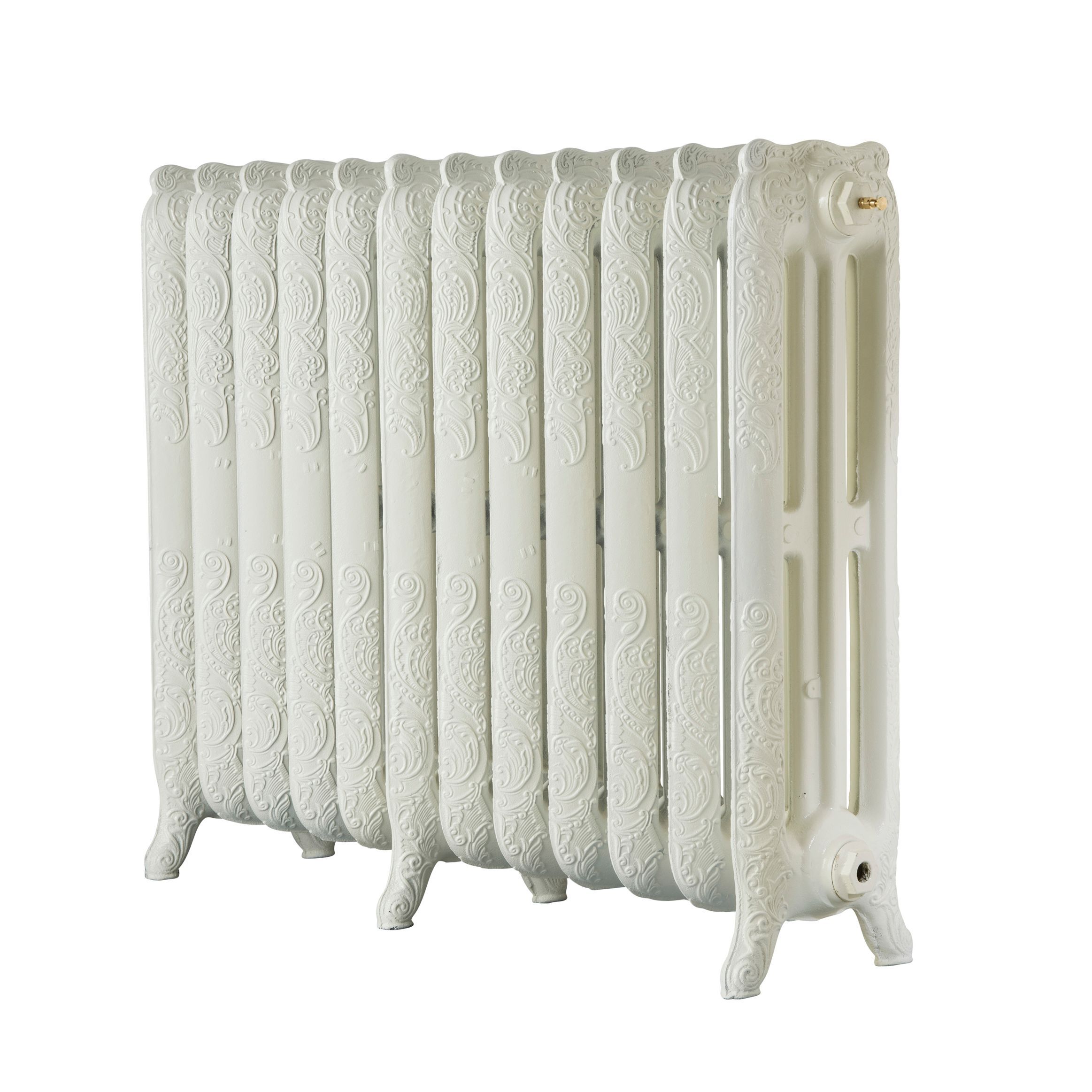 Arroll Montmartre Cream 3 Column Radiator, (W)994mm x (H)760mm