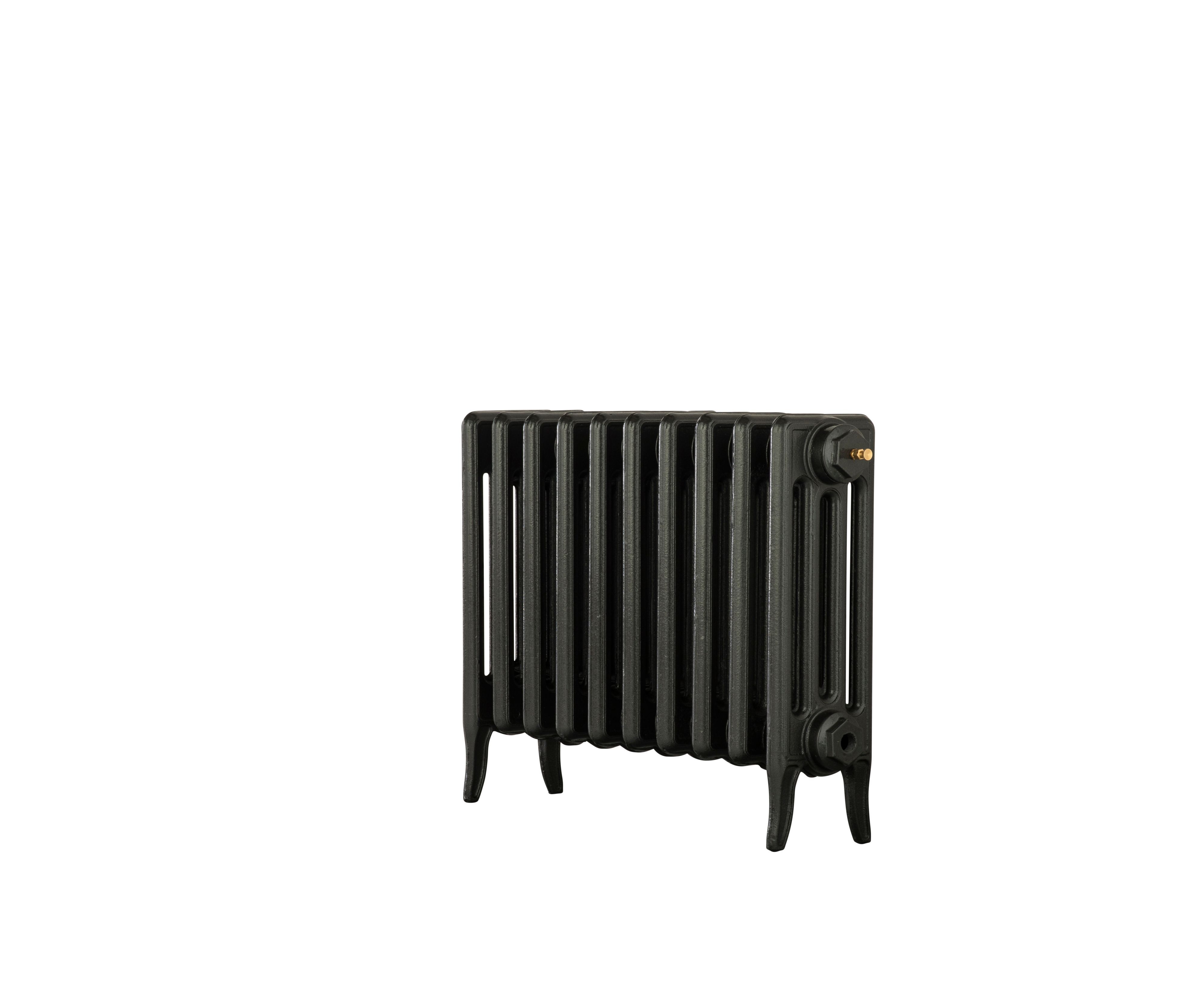 Arroll Neo-Classic Anthracite 4 Column Radiator, (W)634mm x (H)460mm