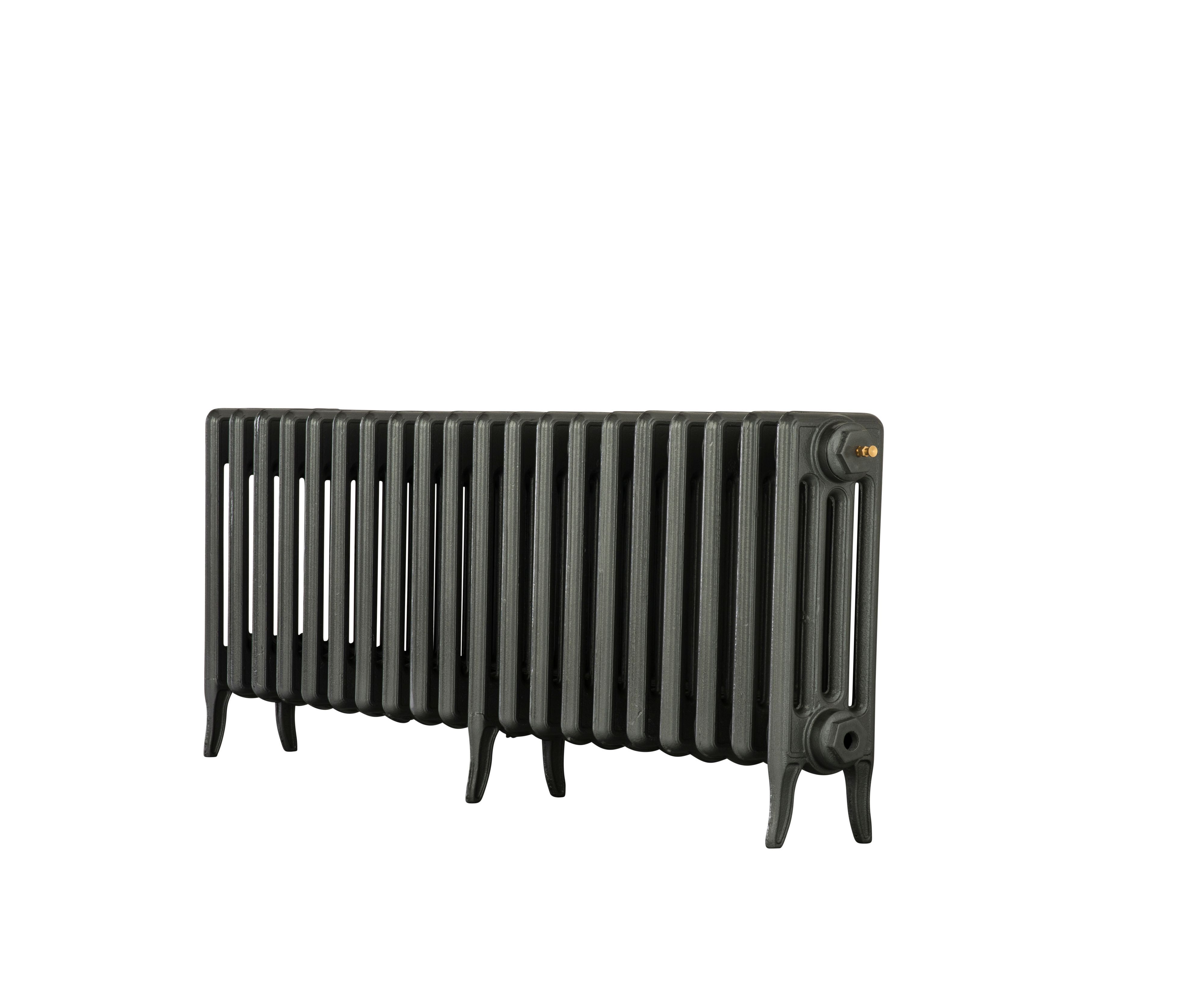 Arroll Neo-Classic Cast grey 4 Column Radiator, (W)1114mm x (H)460mm