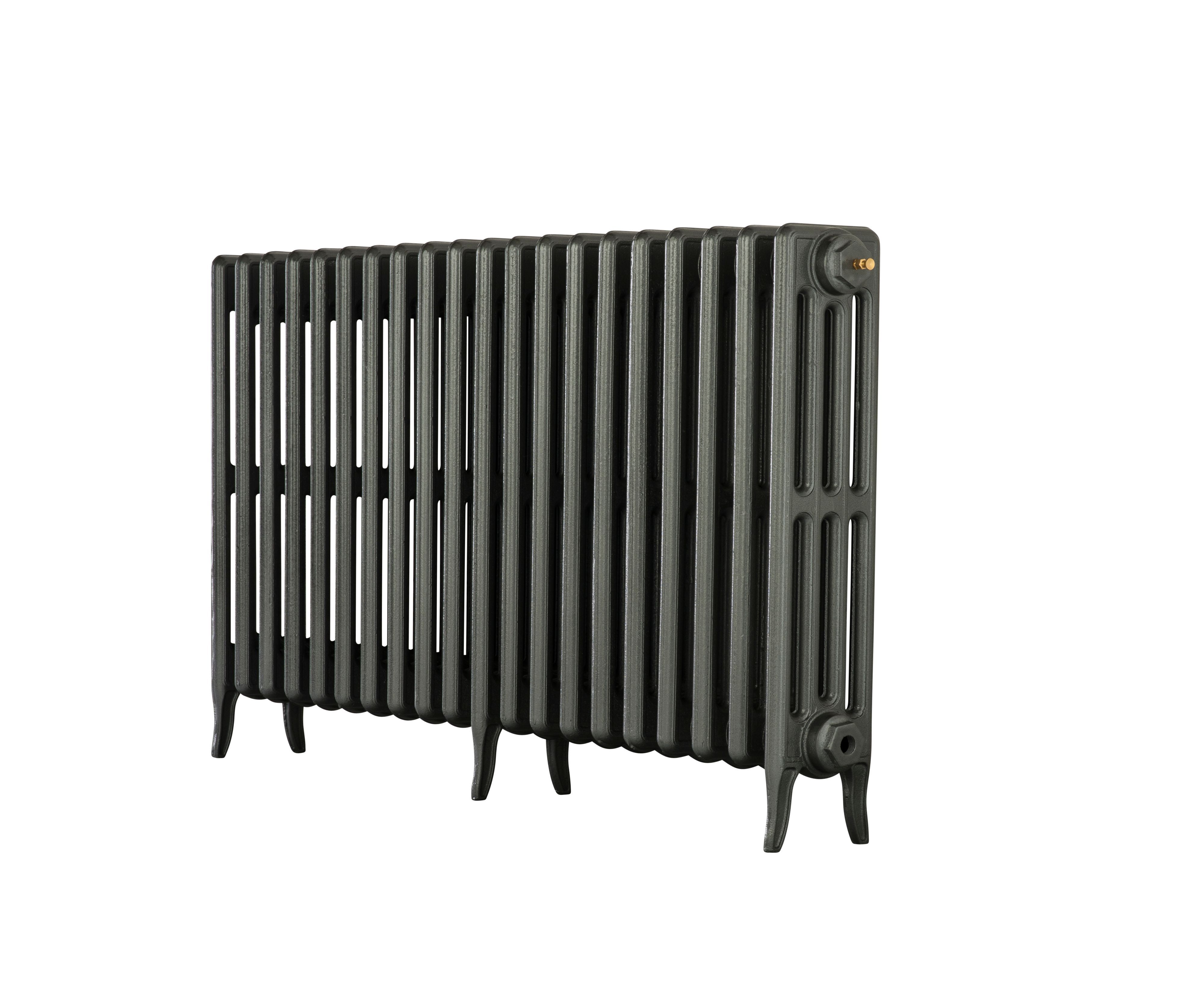 Arroll Neo-Classic Cast grey 4 Column Radiator, (W)1114mm x (H)660mm