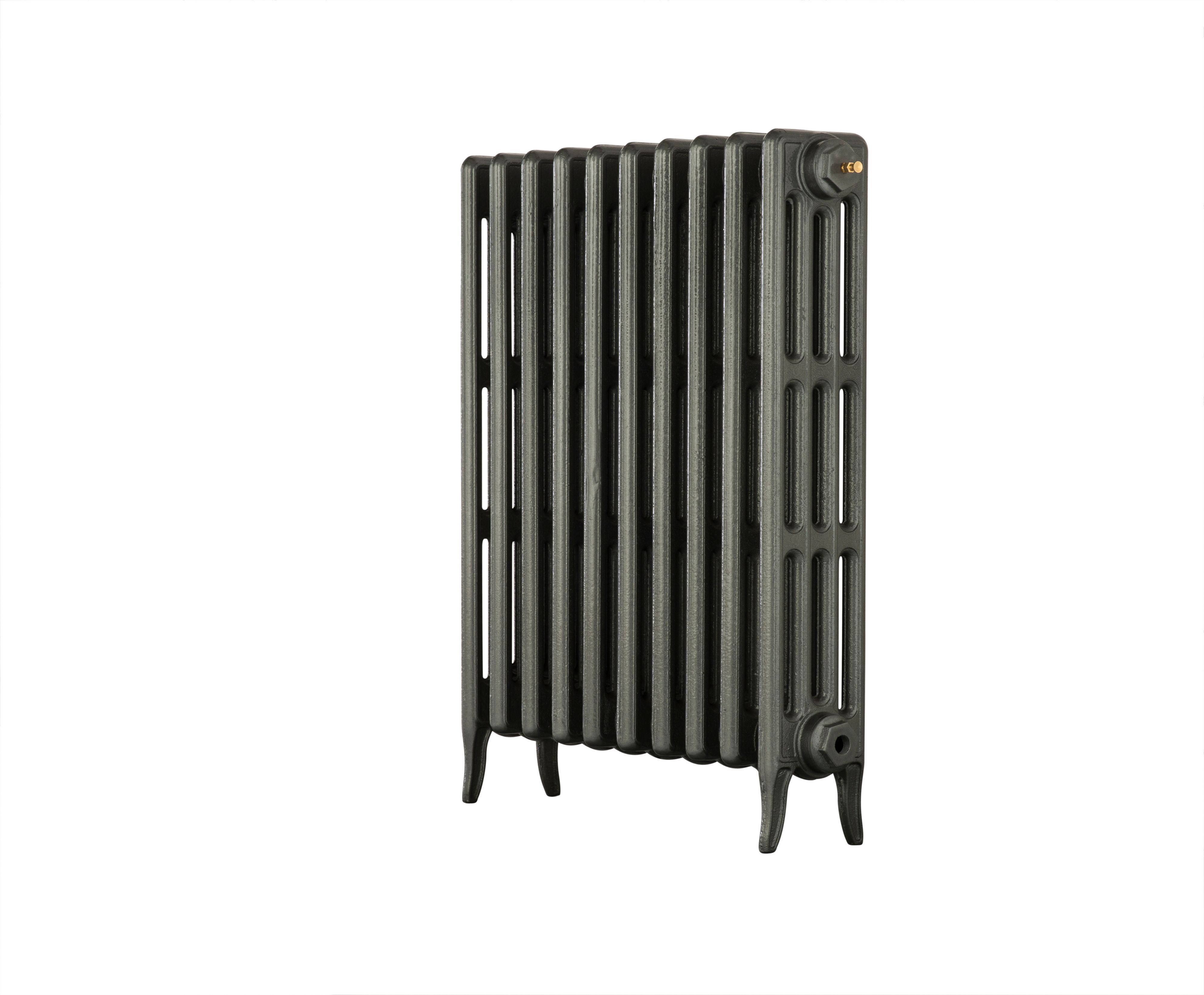 Arroll Neo-Classic Cast grey 4 Column Radiator, (W)634mm x (H)760mm