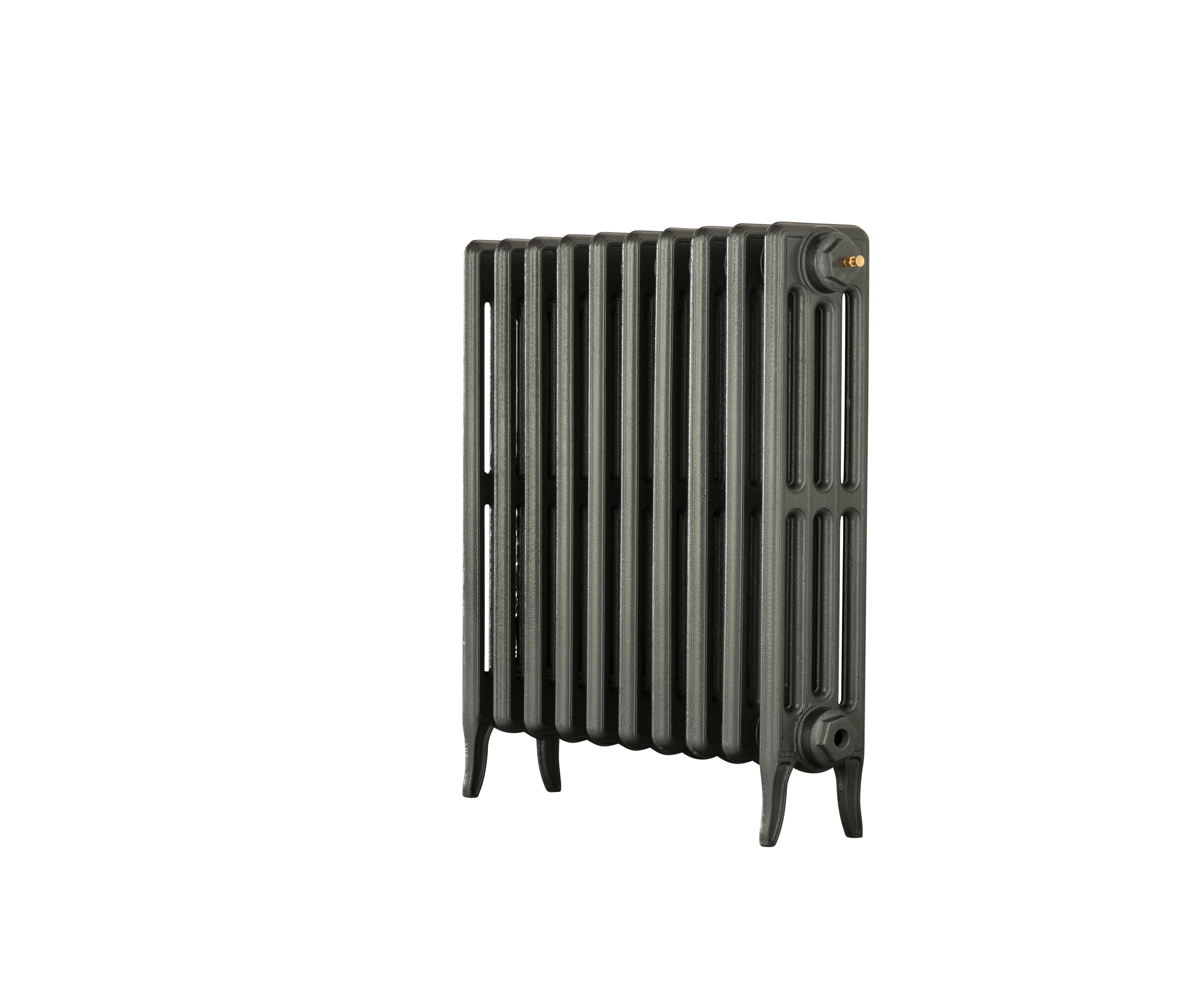 Arroll Neo-Classic Cast grey 4 Column Radiator, (W)754mm x (H)660mm