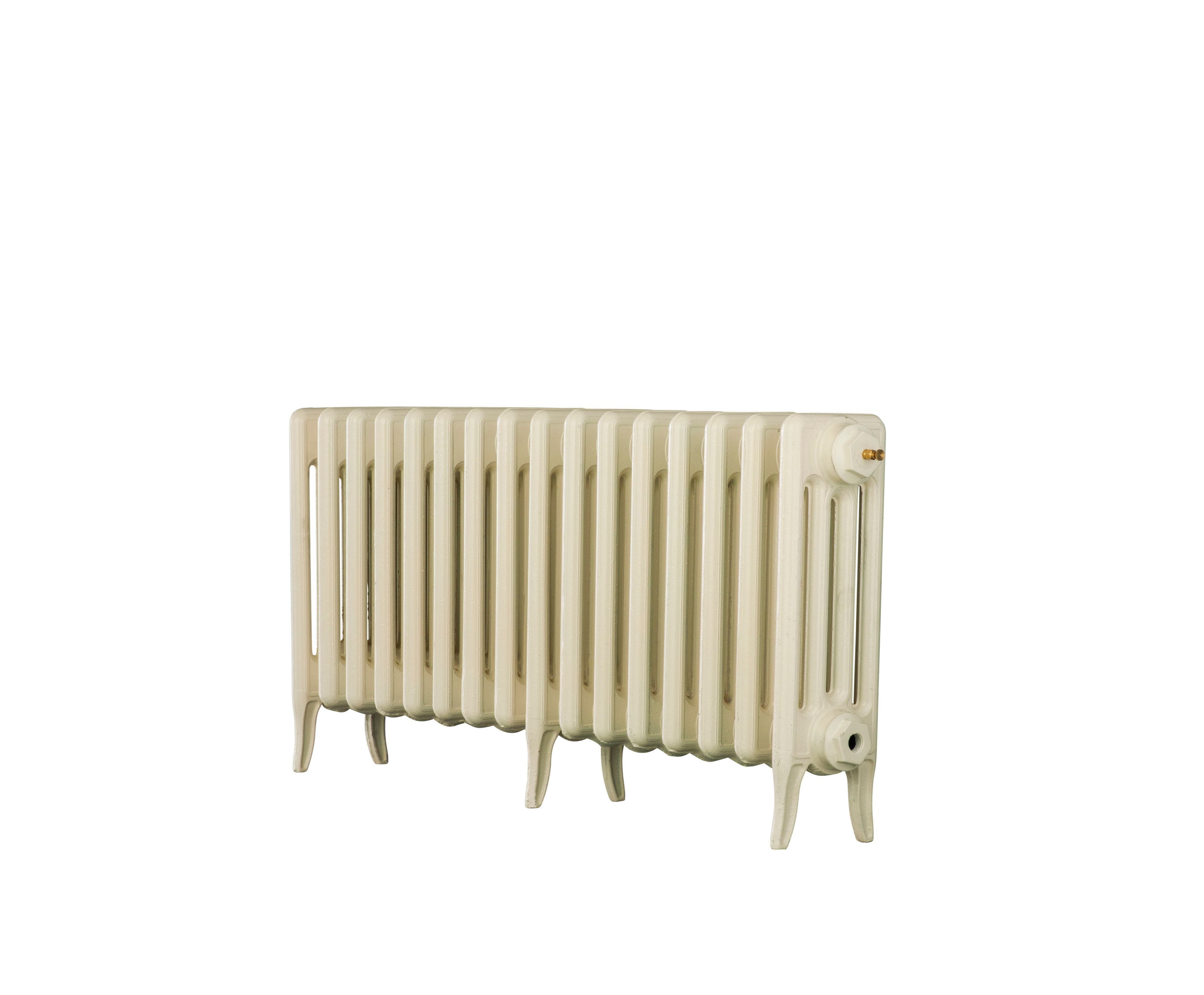 Arroll Neo-Classic Cream 4 Column Radiator, (W)874mm x (H)460mm