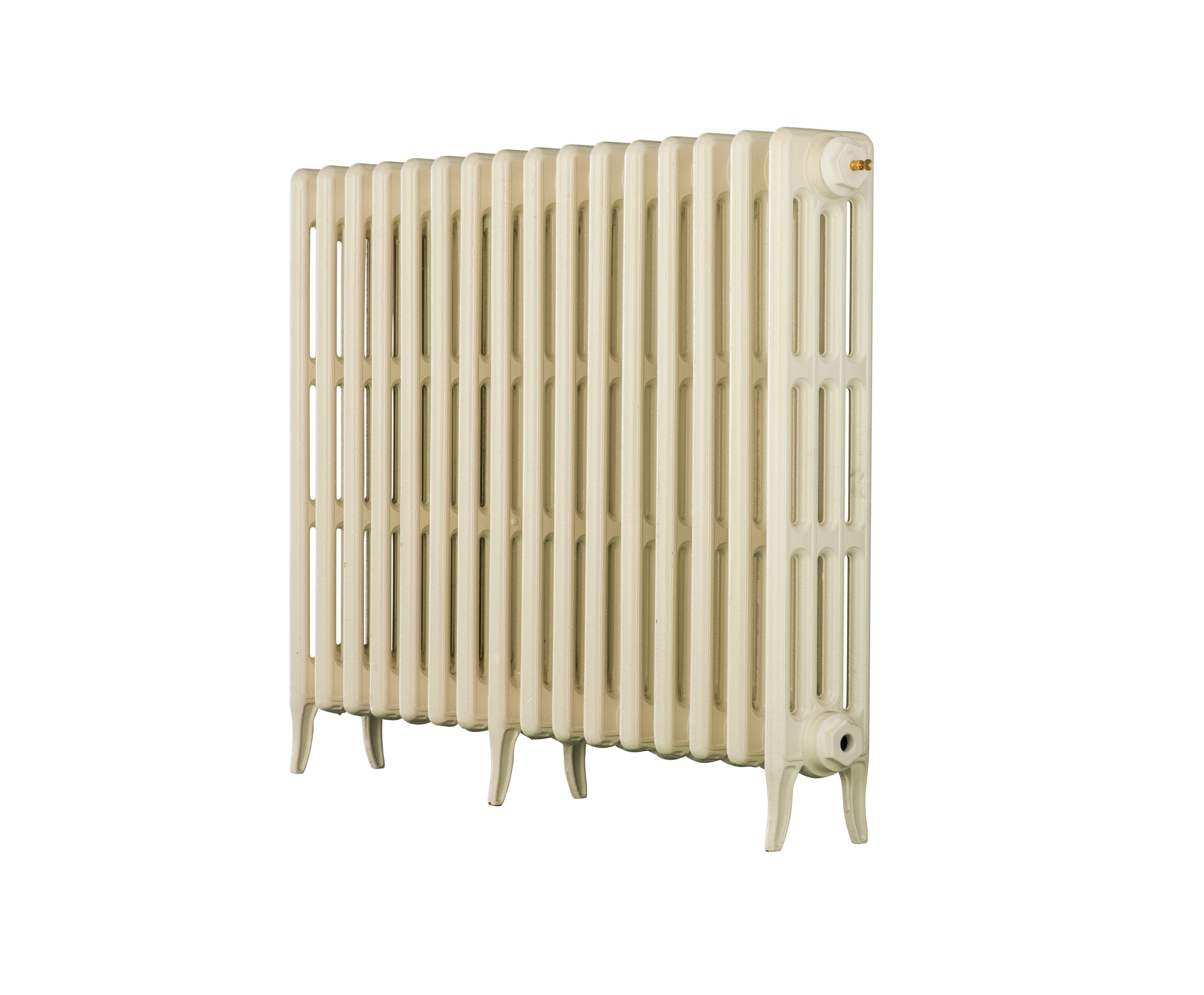 Arroll Neo-Classic Cream 4 Column Radiator, (W)874mm x (H)760mm