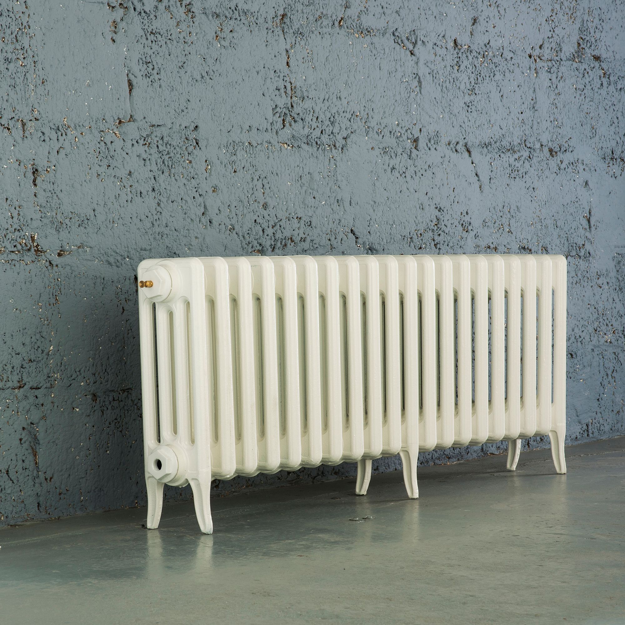 Arroll Neo-Classic White 4 Column Radiator, (W)1114mm x (H)460mm
