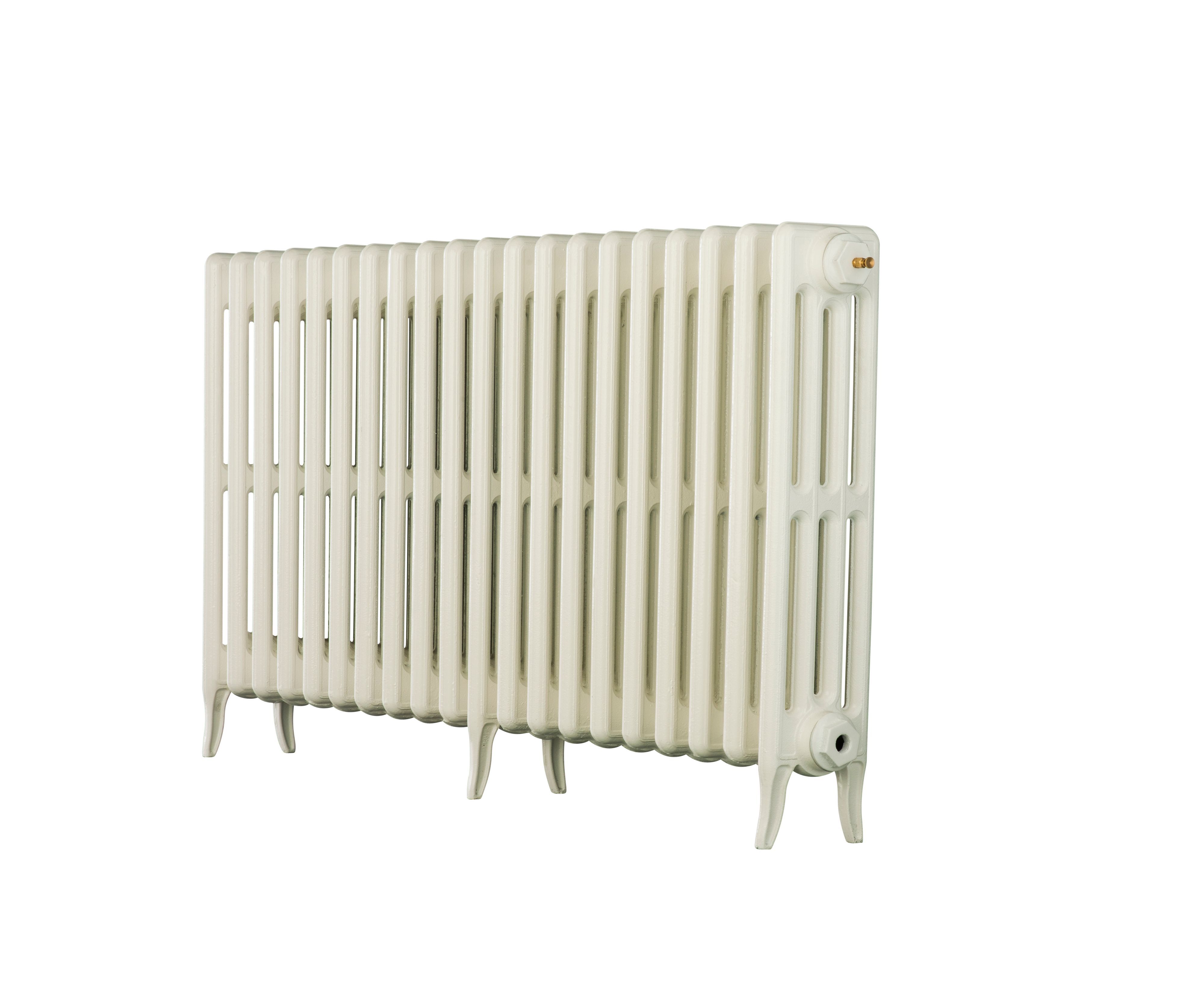 Arroll Neo-Classic White 4 Column Radiator, (W)1114mm x (H)660mm