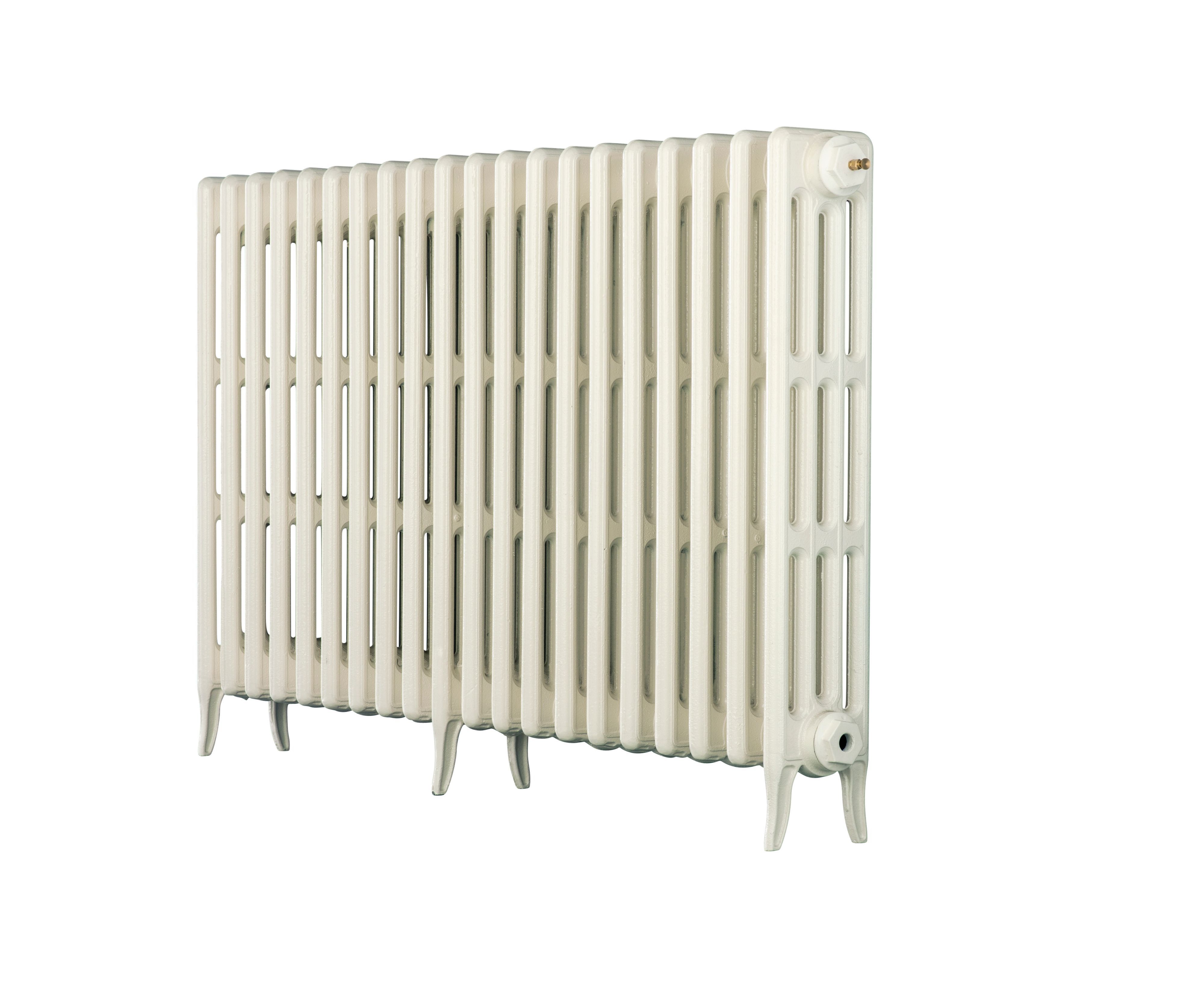 Arroll Neo-Classic White 4 Column Radiator, (W)1114mm x (H)760mm