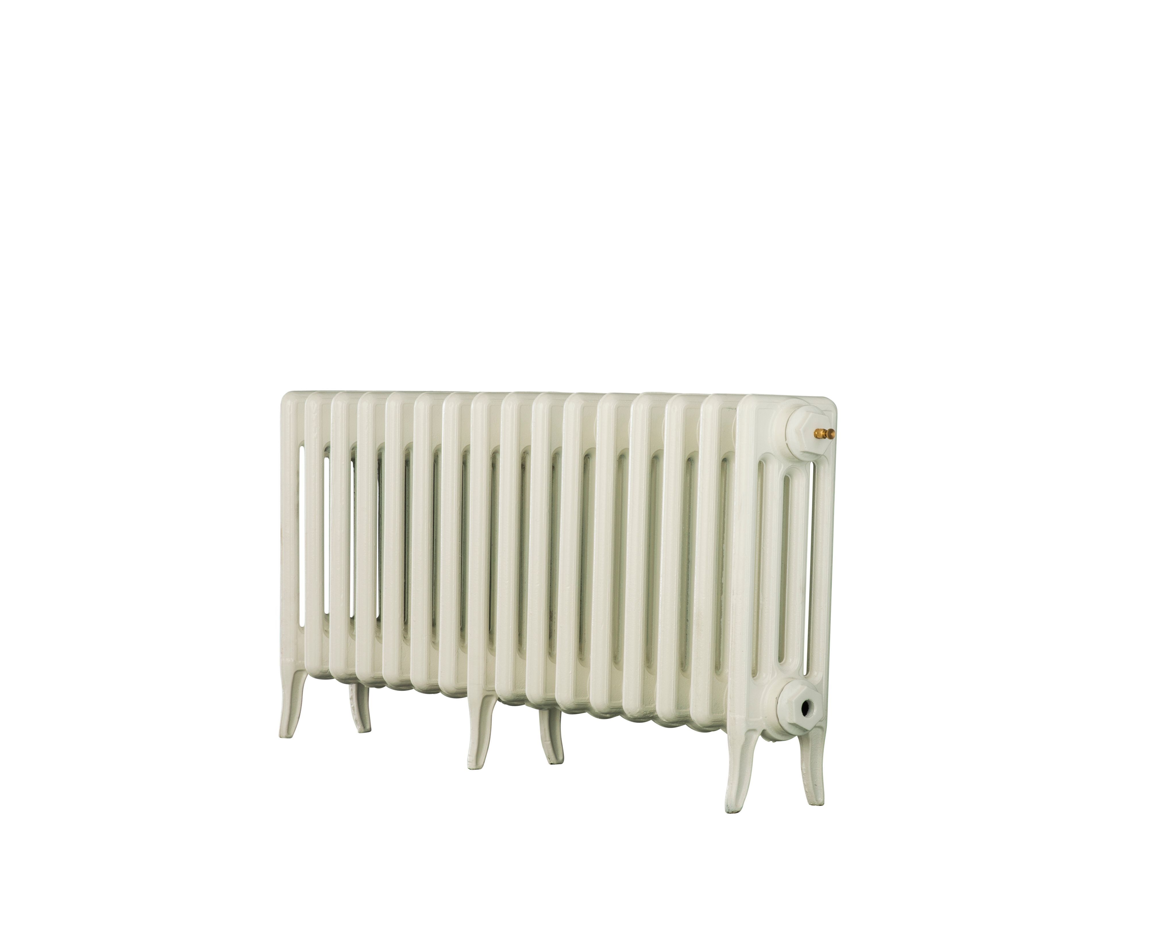 Arroll Neo-Classic White 4 Column Radiator, (W)874mm x (H)460mm