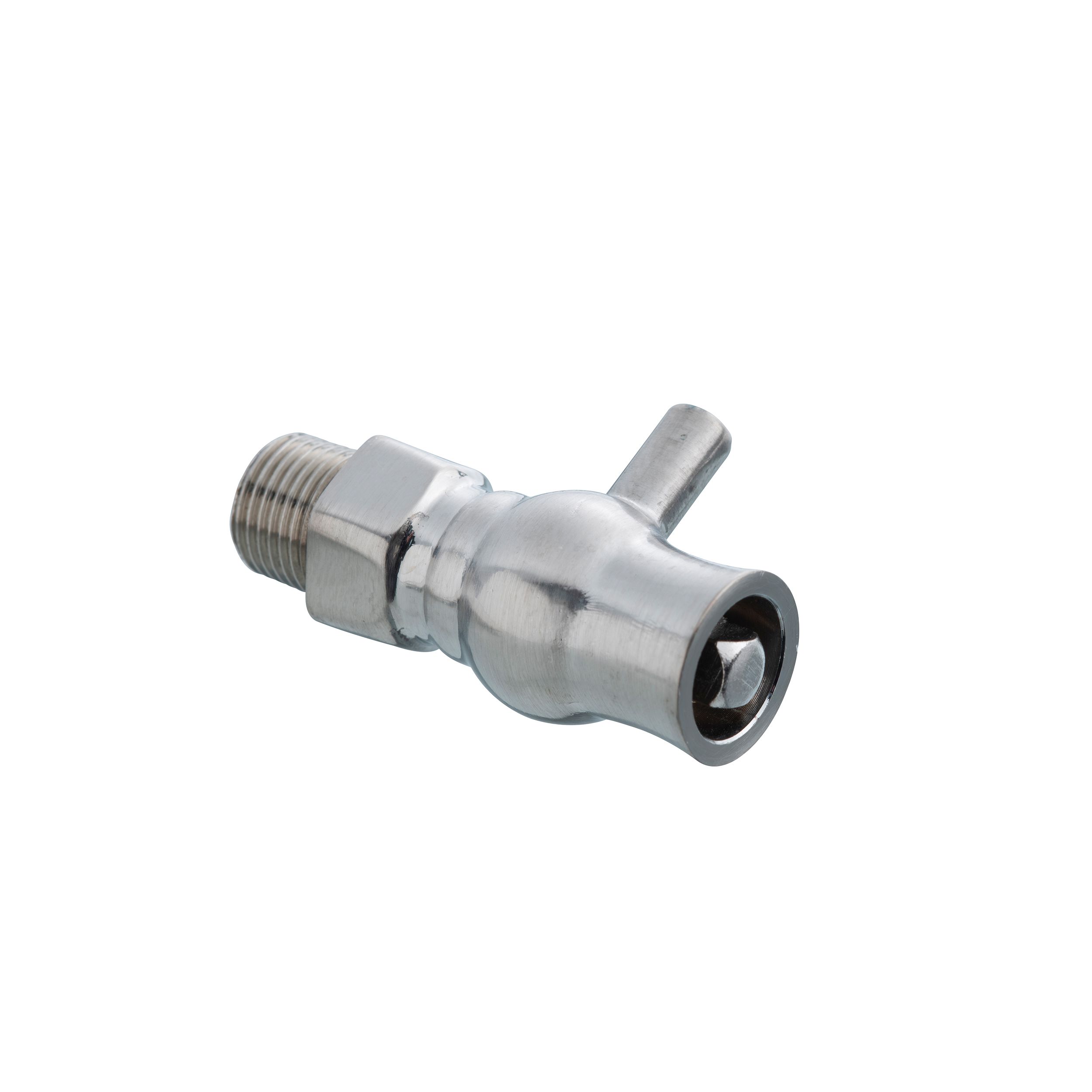 Arroll Polished Nickel Bleed valve | DIY at Bu0026Q