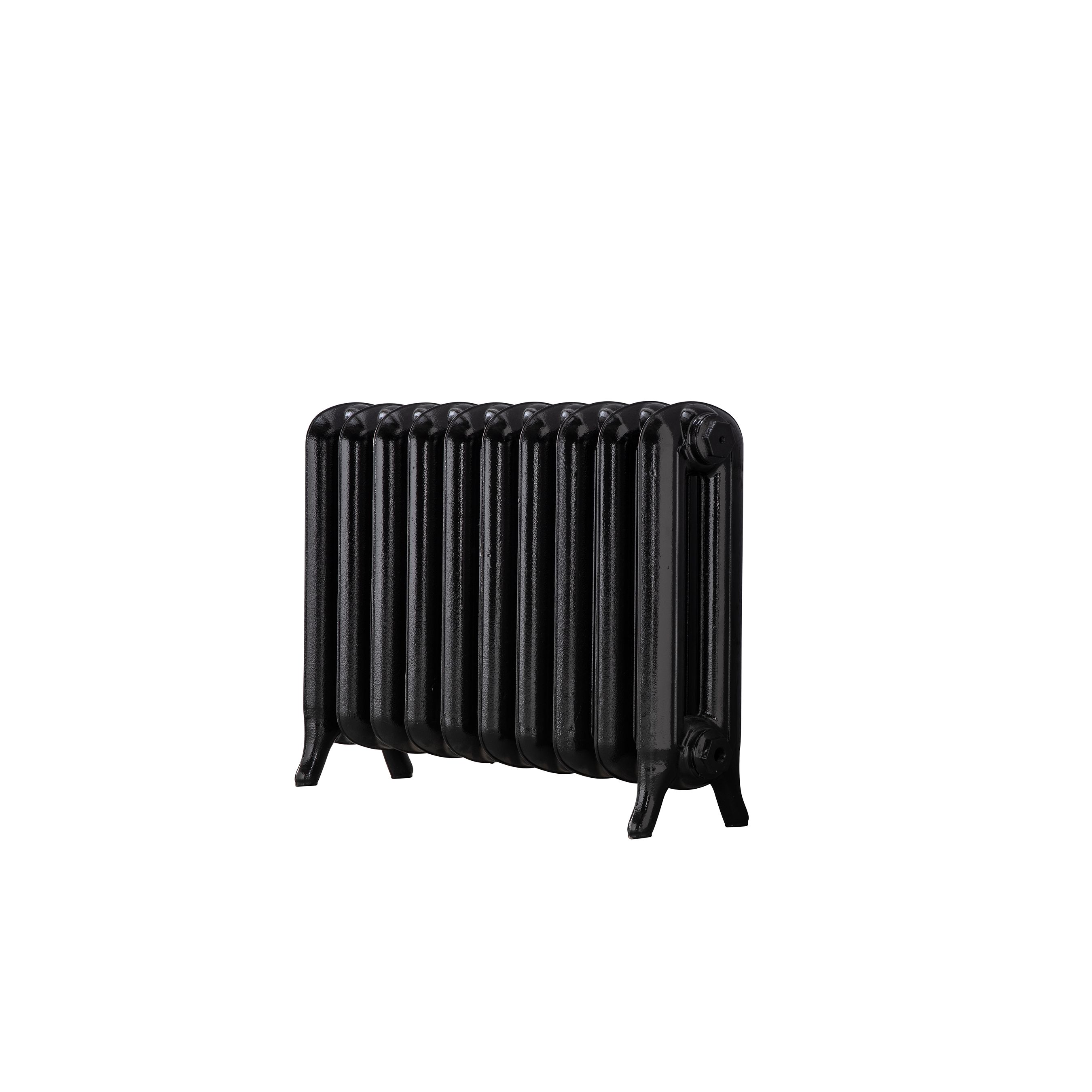 Arroll Princess Cast iron Black 10 Column Radiator, (W)794mm x (H)549mm