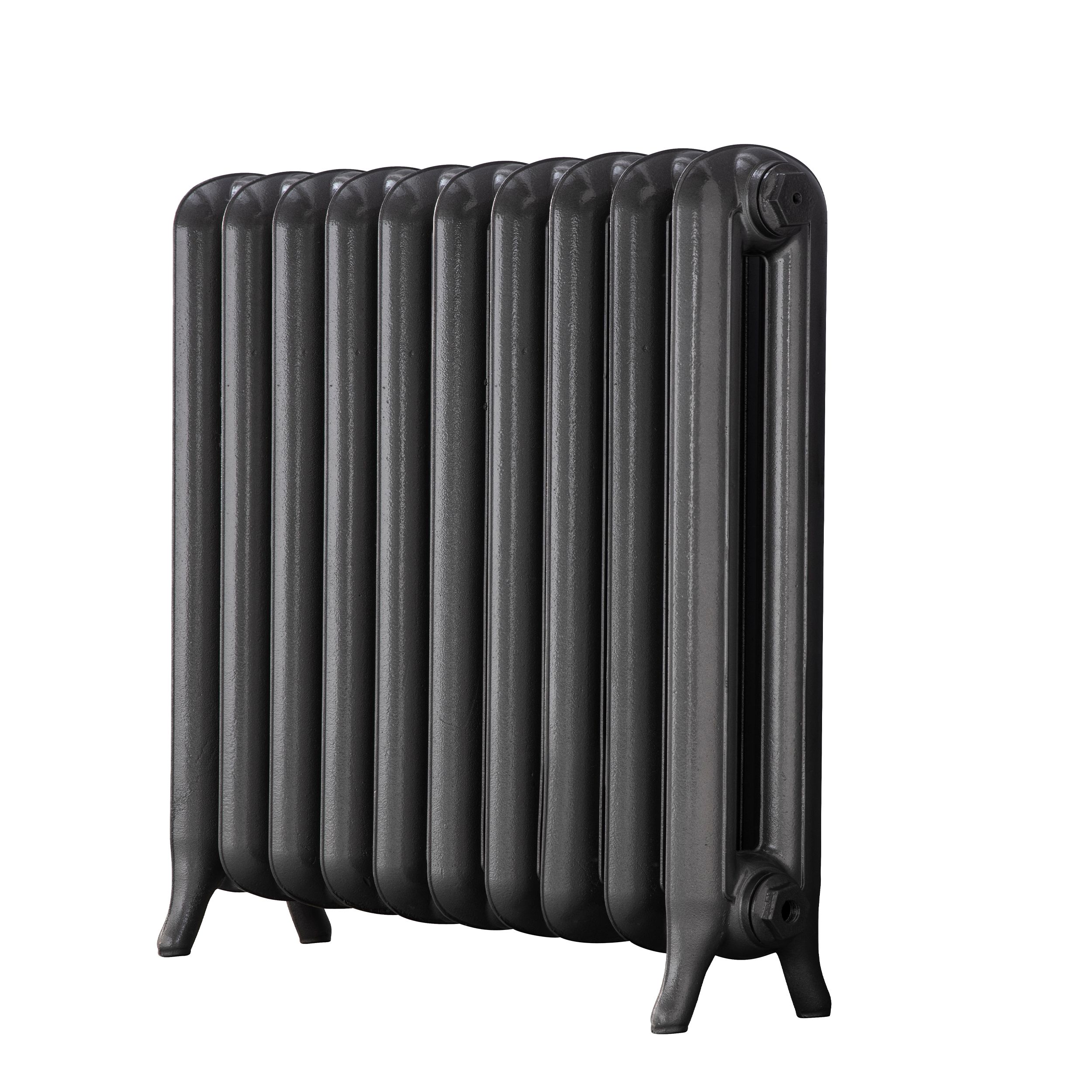 Arroll Princess Cast iron Grey 10 Column Radiator, (W)794mm x (H)748mm