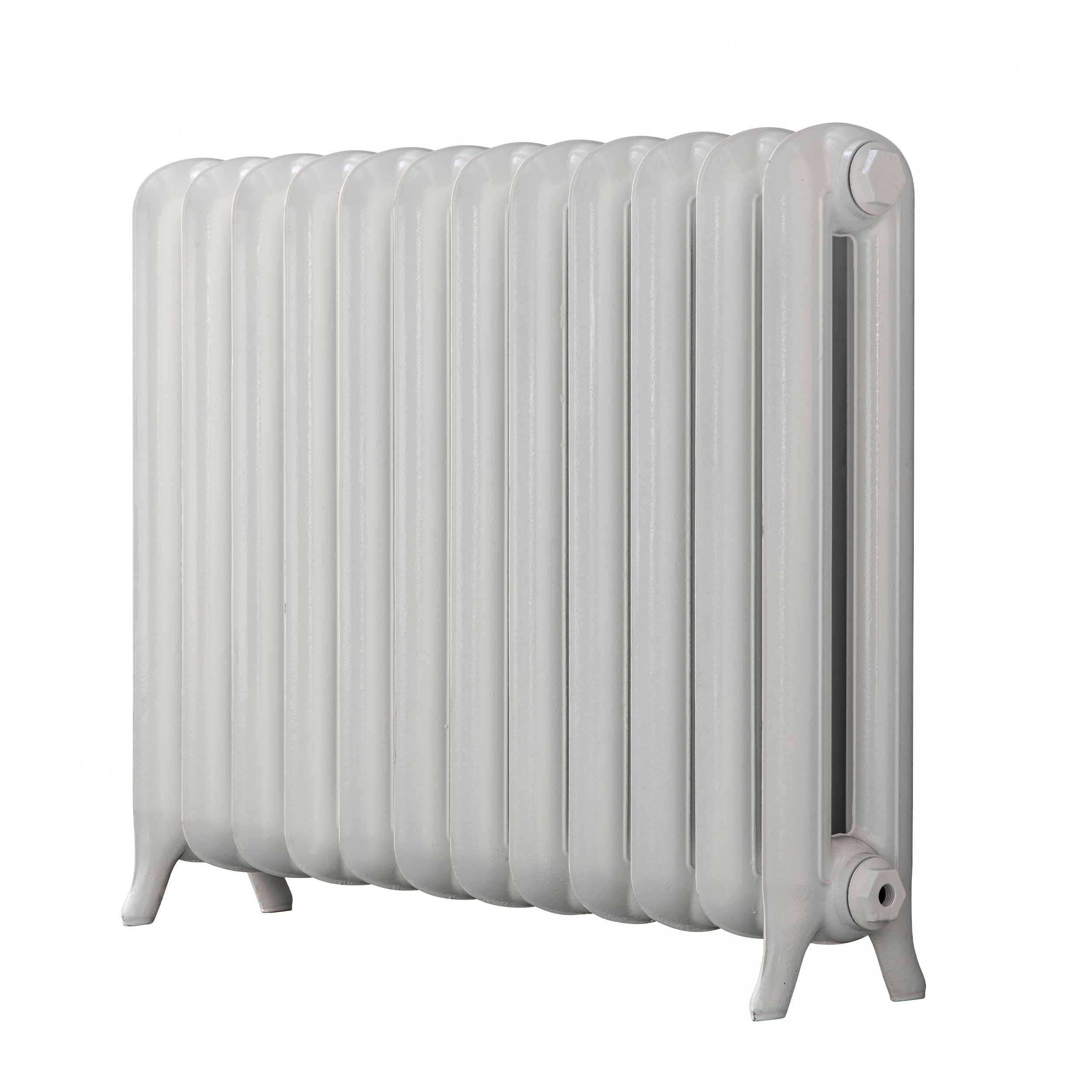 Arroll Princess Cast iron White 12 Column Radiator, (W)946mm x (H)748mm