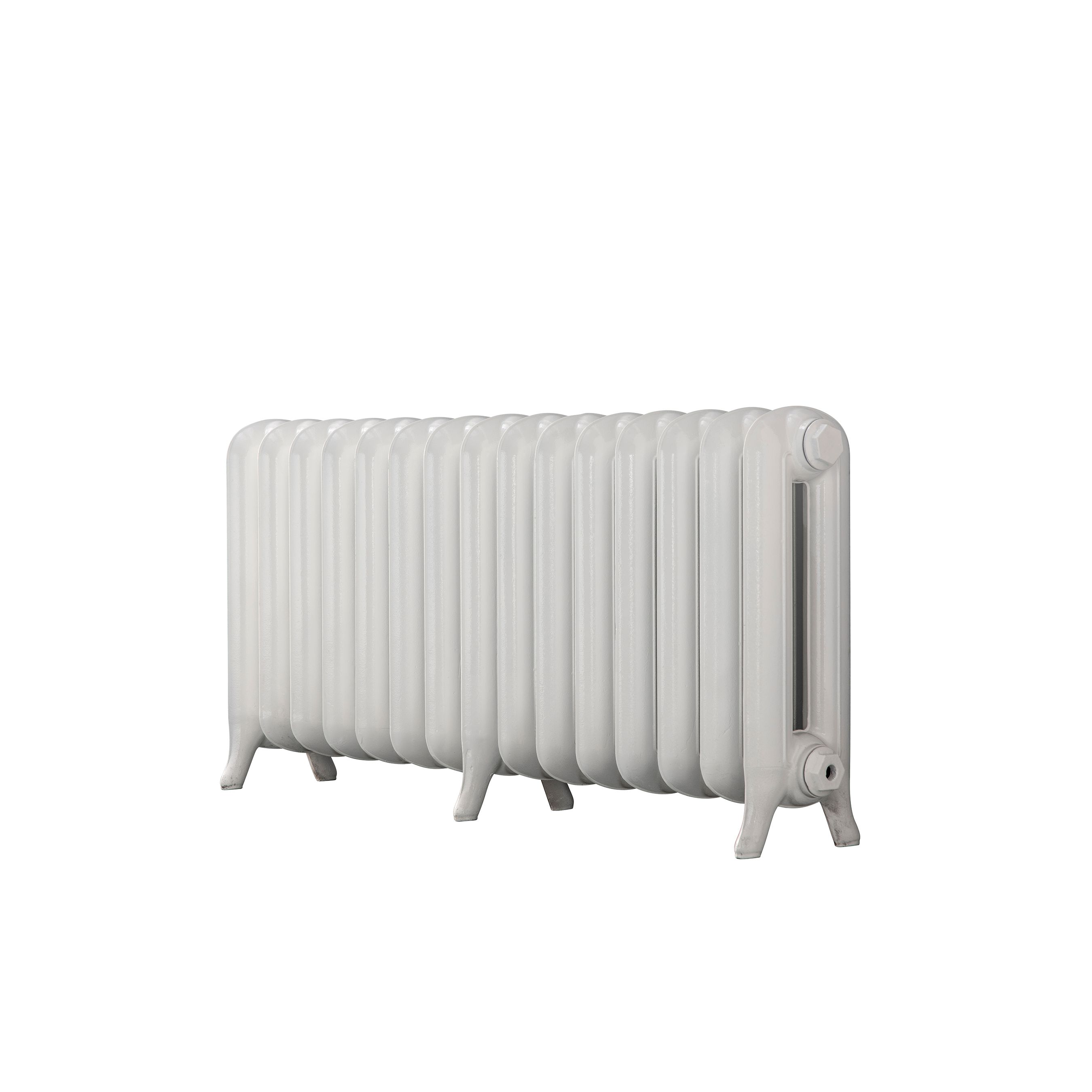 Arroll Princess Cast iron White 15 Column Radiator, (W)1174mm x (H ...