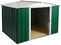 Arrow Greenvale 10x8 Apex Metal Shed - Assembly service included