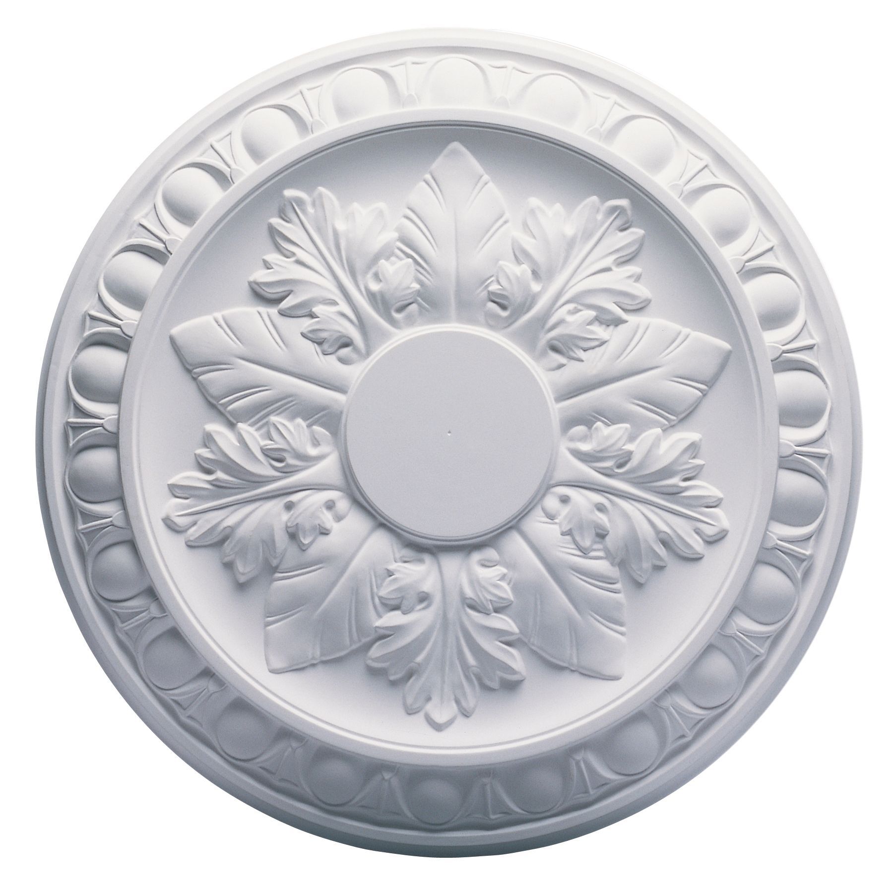 Artex Richmond Traditional Plaster Ceiling rose, (Dia)360mm