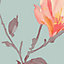 Arthouse Leuzea Blue Floral Smooth Wallpaper Sample