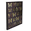 Arthouse Metallic butterflies Purple Canvas art (H)570mm (W)570mm