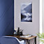 Arthouse Mountain Blue Canvas art (H)60cm x (W)40cm
