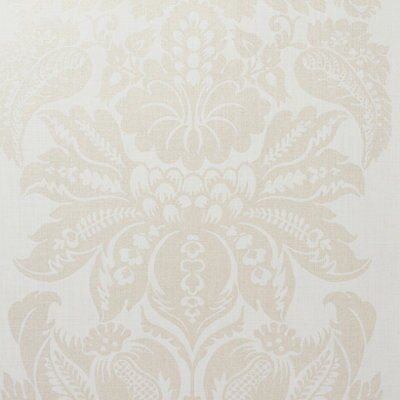 Arthouse Napoli Cream Glitter effect Grand damask Smooth Wallpaper