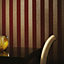 Arthouse Teramo Regal red Striped Glitter effect Textured Wallpaper