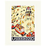 Arthouse The lure of the underground Multicolour Canvas art (H)500mm (W)400mm