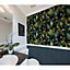 Arthouse Tropical Living wall Green 3D effect Smooth Wallpaper