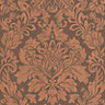 Artisan Copper Gloriana Metallic effect Smooth Wallpaper