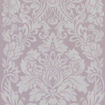Artisan Mulberry Metallic effect Gloriana Wallpaper