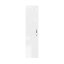 Aruna Tall Gloss & matt White Single Bathroom Cabinet (H)112cm (W)27.5cm