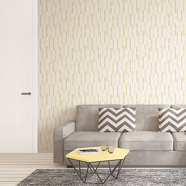 As Creation Bjorn Cream Textured, Living Room Wallpaper Ideas B Q
