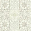 As Creation Chatsworth Beige, cream & white Mosaic tile Textured Wallpaper