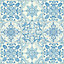As Creation Chatsworth Blue & white Mosaic tile Textured Wallpaper