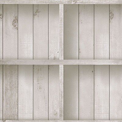 As Creation Dekora natural Beige, brown & cream Wood bookcase Embossed Wallpaper