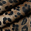 As Creation Dekora natural Black, brown & white Leopard skin Embossed Wallpaper