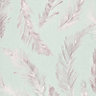 As Creation Green & grey Feather Embossed Wallpaper