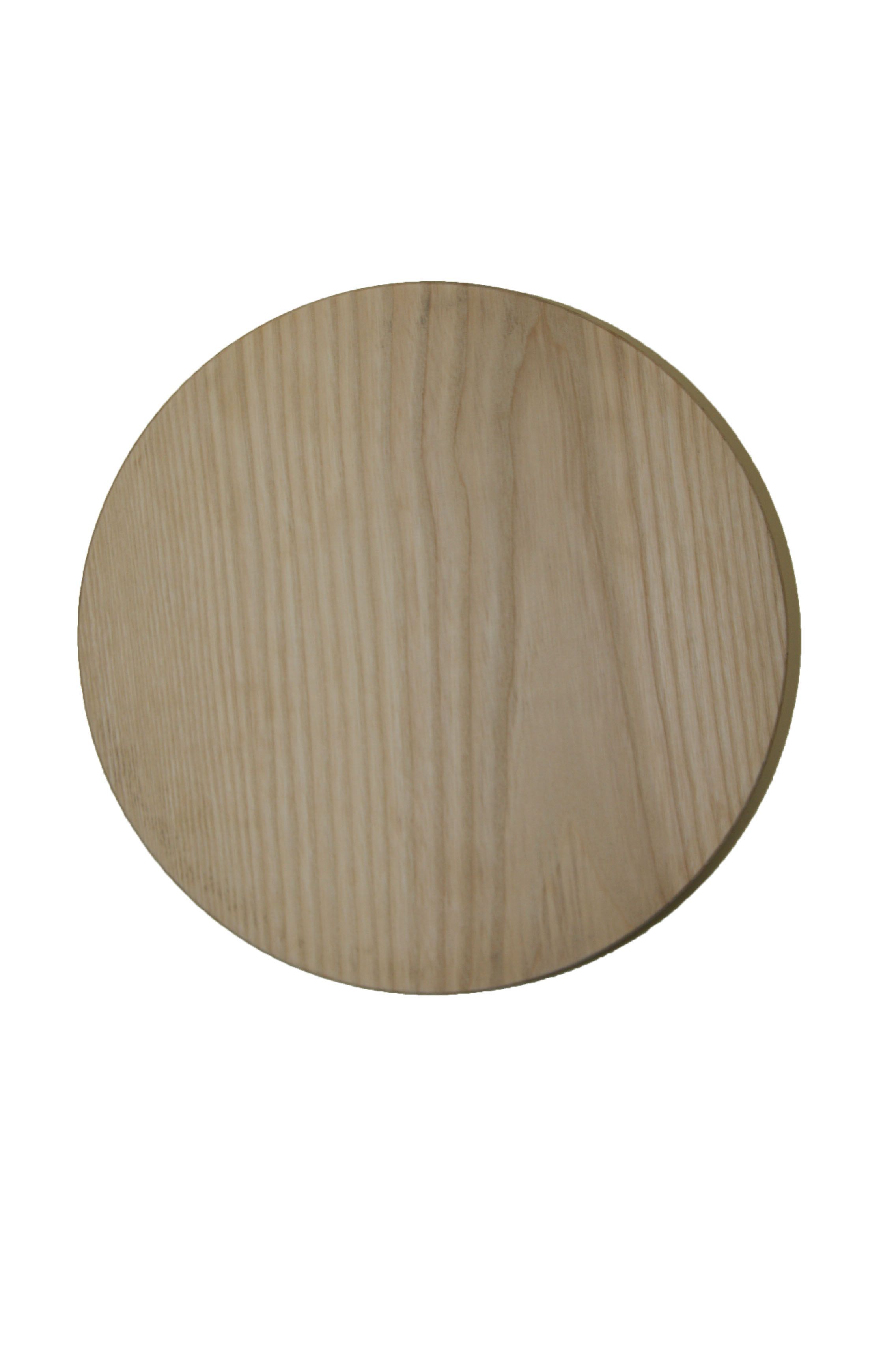 Ash Furniture board, (Dia)250mm (T)50mm
