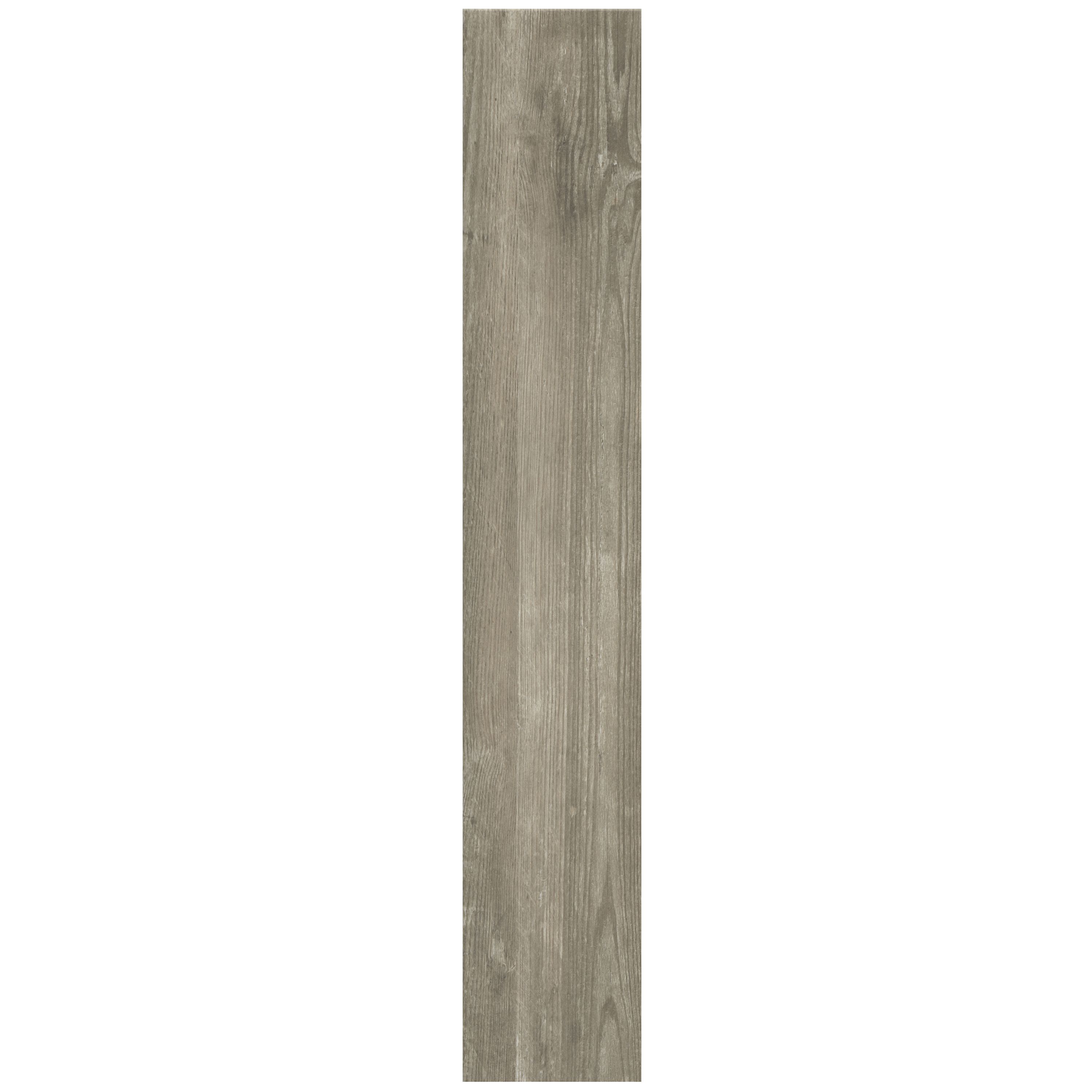 Ashdown Beige Matt Wood effect Porcelain Indoor Wall & floor Tile, Pack of 8, (L)900mm (W)150mm