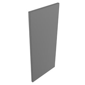 Ashford Matt Dusty grey End panel (H)720mm
