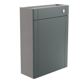 Ashford Matt Green Toilet cabinet (H)820mm (W)600mm