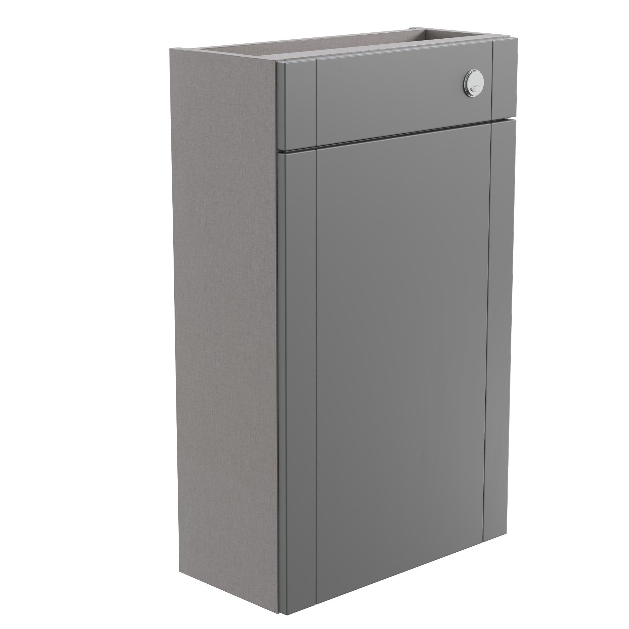 Ashford Matt Grey Toilet Cabinet (h)820mm (w)500mm 