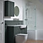 Ashford Matt Kombu green Shaker Freestanding Toilet cabinet (W)595mm (H)820mm