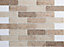 Assemini Brown Matt Glass Mosaic tile, (L)298mm (W)262mm