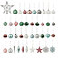 Assorted Pastel Bauble, Pack of 120