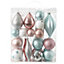 Assorted Pastel Bauble, Pack of 40