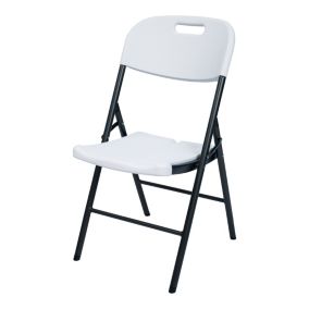 Astano White Plastic Foldable Chair