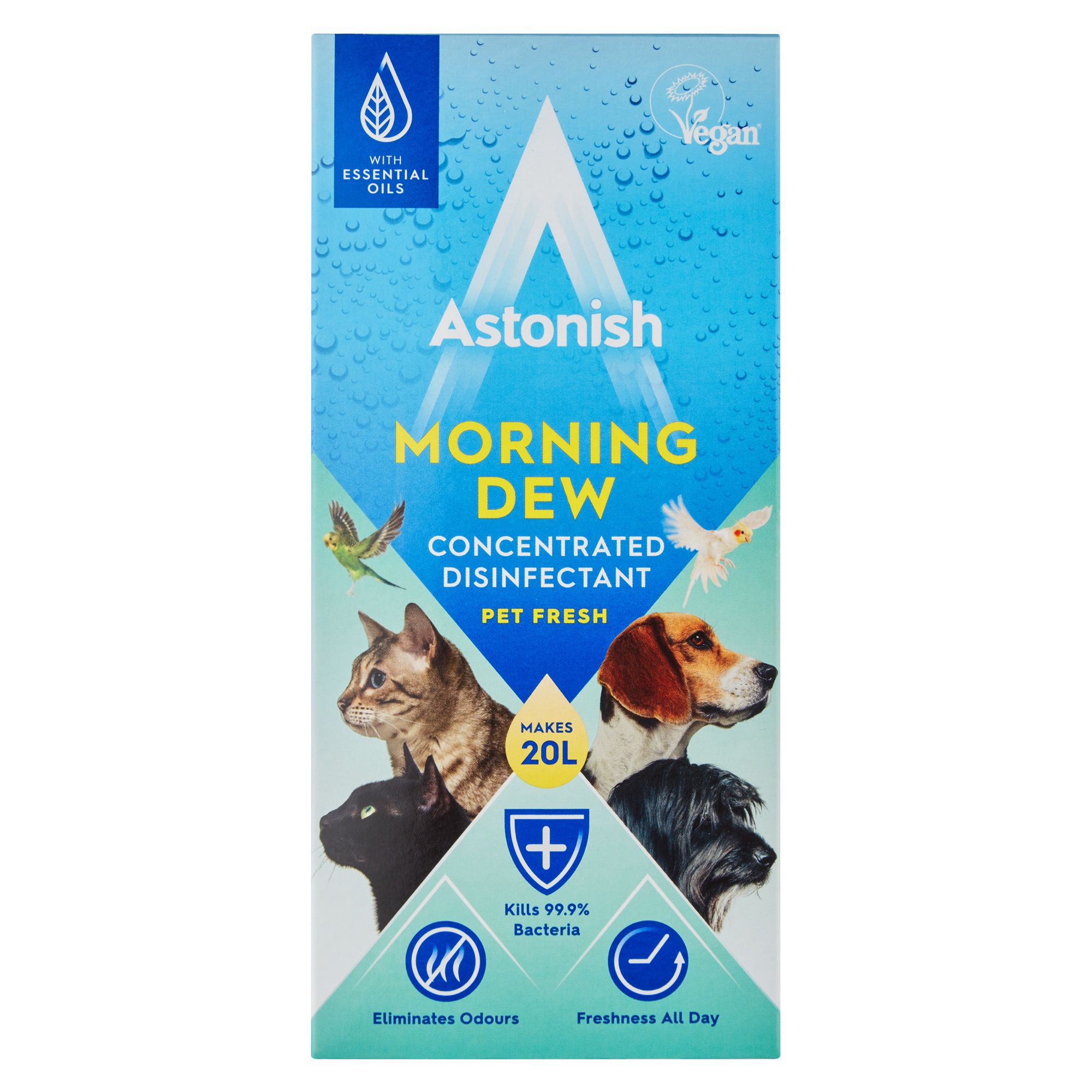 Astonish Concentrated Morning dew Multi-surface Disinfectant & cleaner, 500ml
