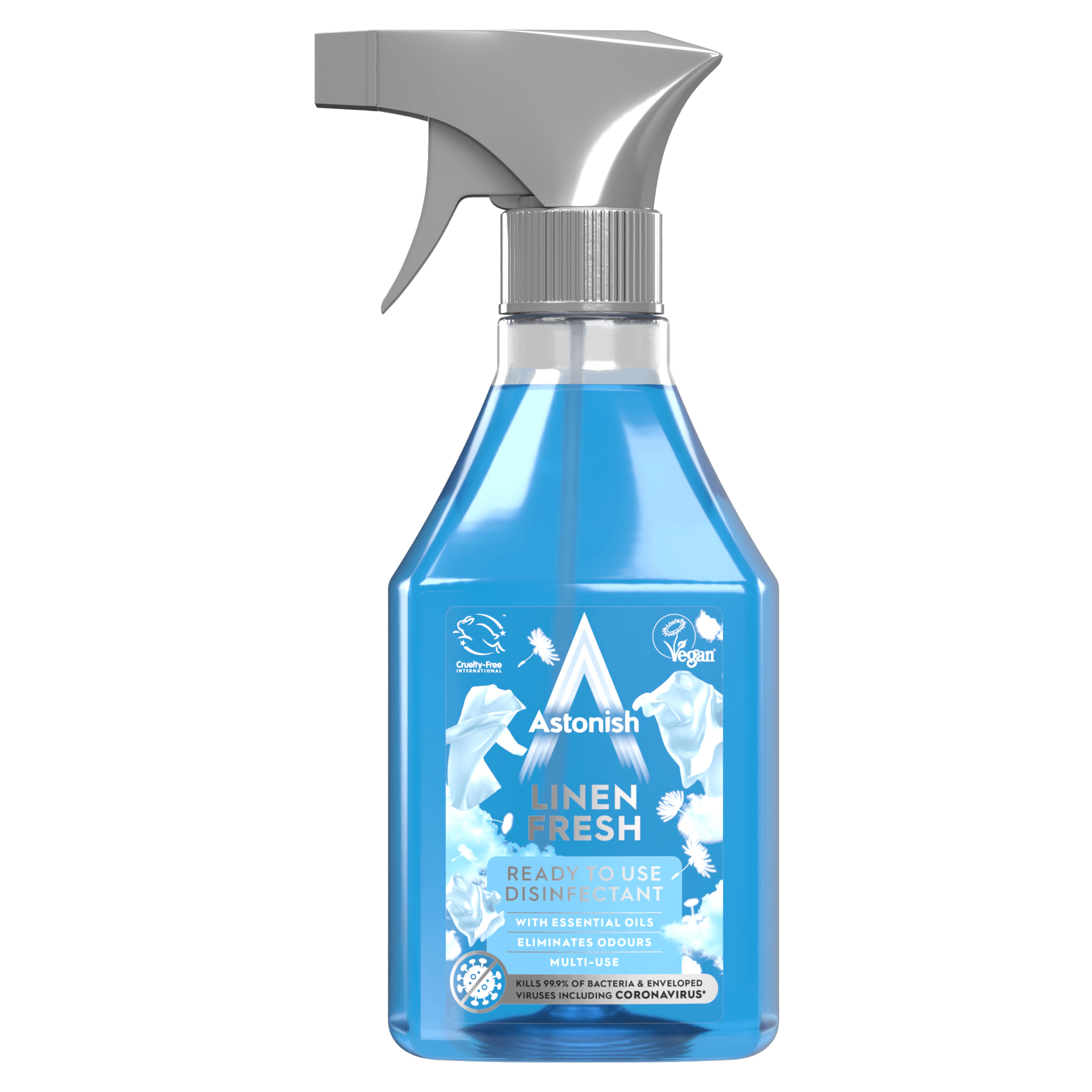 Astonish Linen Fresh Ready to use Disinfectant & cleaner, 550ml