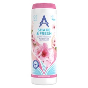 Astonish Shake & Fresh Pink Blossom Carpet freshener, 350g