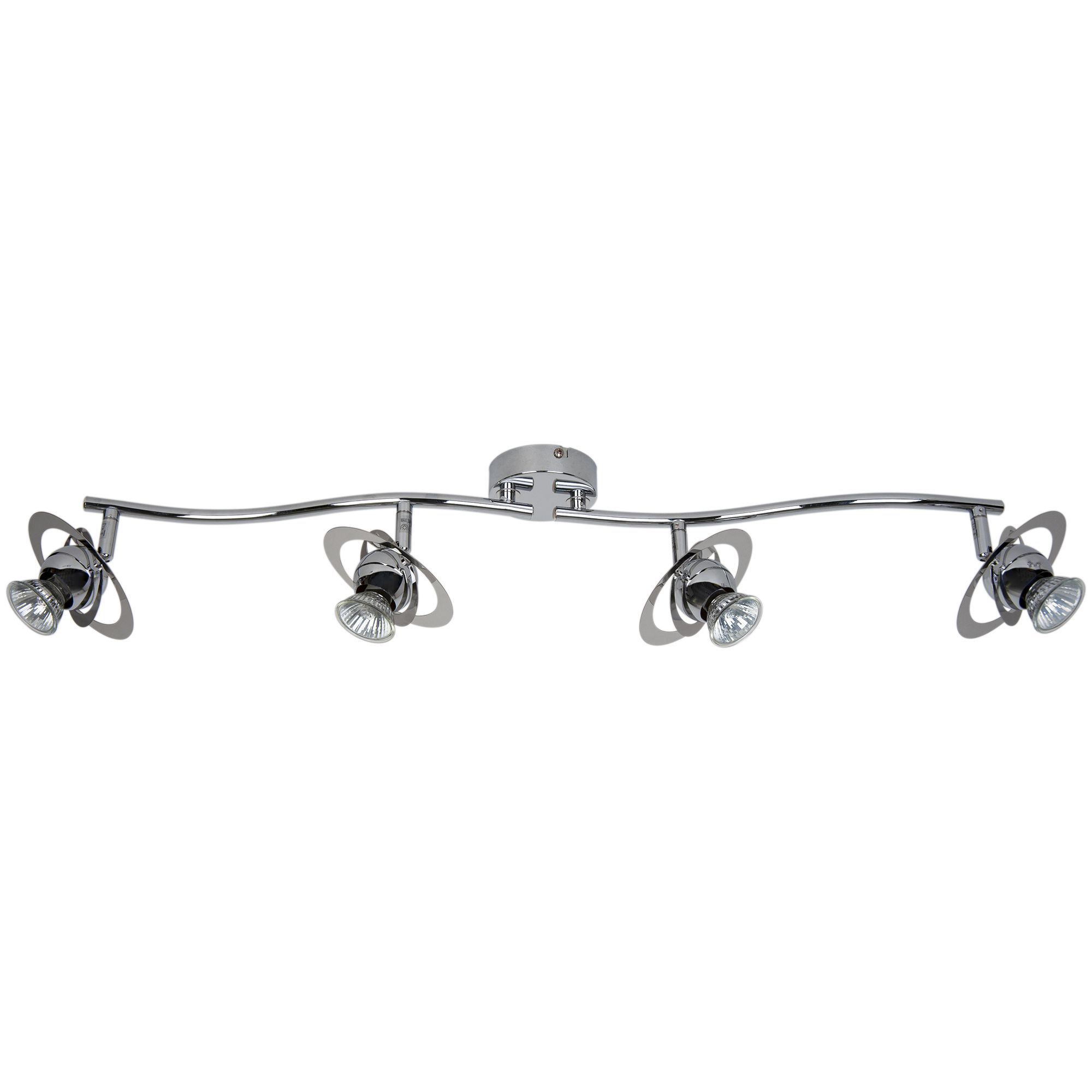 Astraea Bar Chrome 4 Light Spotlight